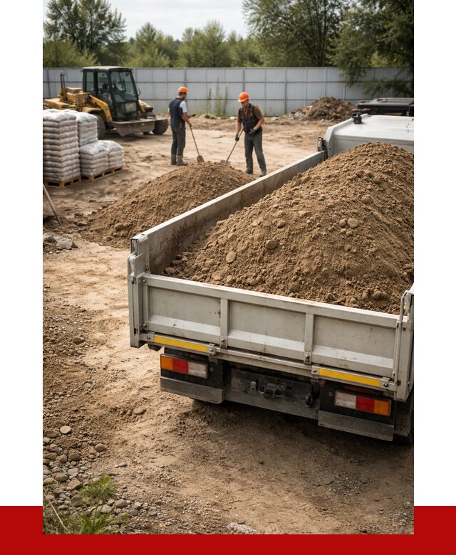 Супесь с доставкой в Гуково от 2515 р. за куб | ПРОНЕРУДГкв