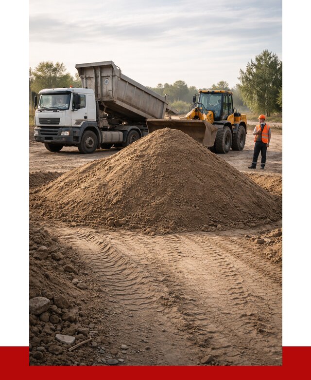 Купить песчаный грунт с доставкой в Гуково от 4312 р. | ПРОНЕРУДГкв