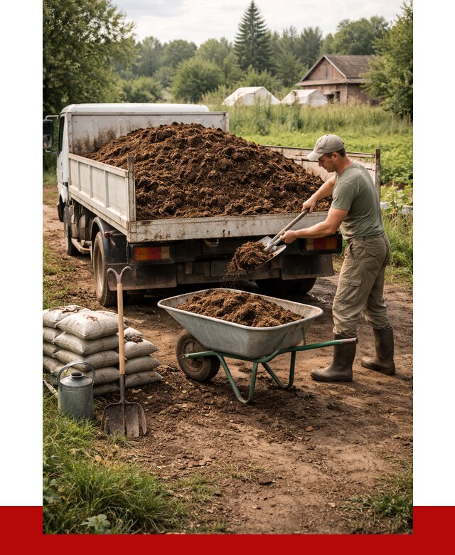 Купить коровий навоз с доставкой в Гуково от 1848 р. | ПРОНЕРУДГкв