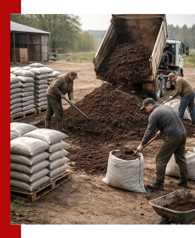 Доставка компоста оптом и в розницу в Гуково