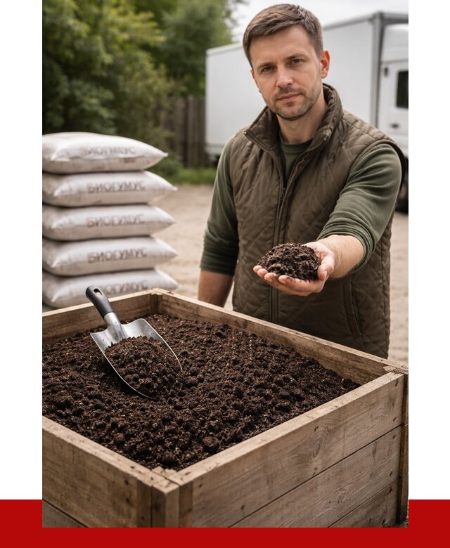 Купить биогумус в Гуково с доставкой от 8726 р. за куб | ПРОНЕРУДГкв