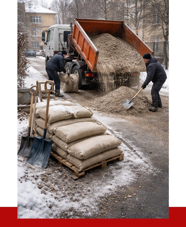 Противогололедные материалы оптом в Гуково от 4312 р. | ПРОНЕРУДГкв