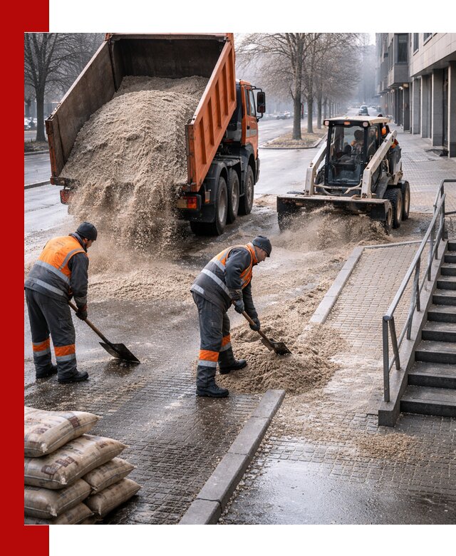 Поставка противогололедных материалов в Гуково