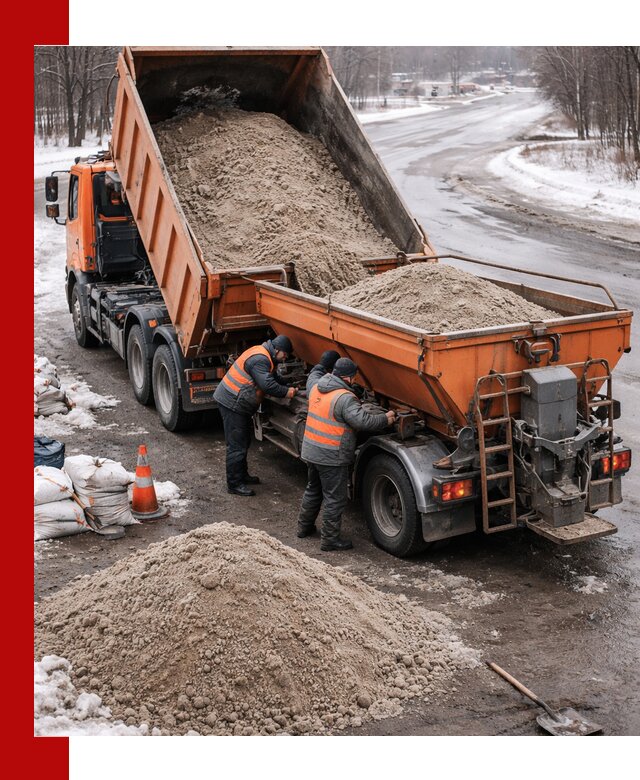 Поставка и вывоз пескосоля в Гуково оптом и в розницу