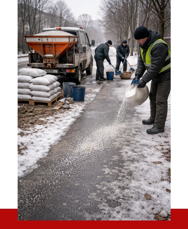 Реагент против гололеда в Гуково с доставкой от 4620 р. | ПРОНЕРУДГкв