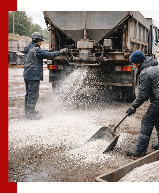 Доставка и продажа хлористого кальция в Гуково