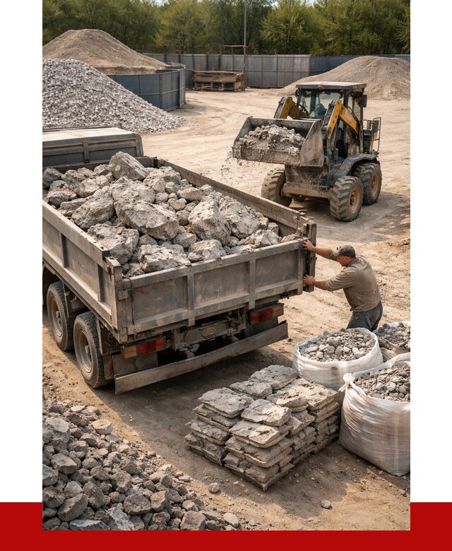 Купить бой бетона с доставкой в Гукове от 4928 р. | ПРОНЕРУДГкв