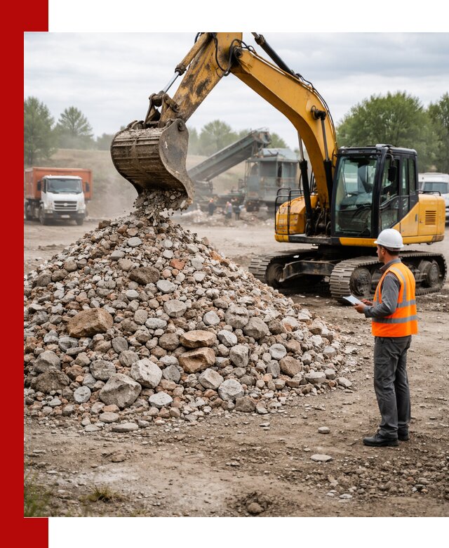 Доставка и вывоз строительного боя в Гуково