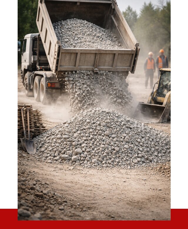 Купить дробленый бетон в Гукове от 1745 р./куб | ПРОНЕРУДГкв