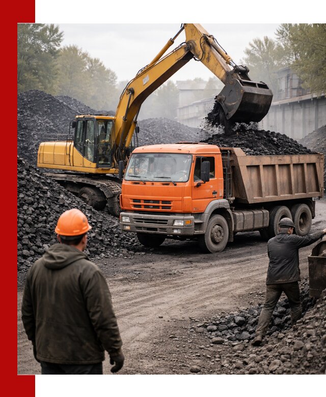 Доставка угля автотранспортом в Гуково быстро и выгодно