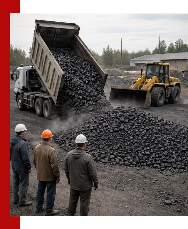 Доставка угля антрацита в Гуково с самосвалами и погрузкой