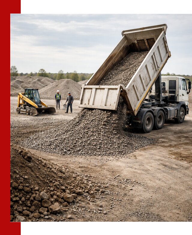 Доставка самосвалом 25 м³ в Гуково быстро и надежно