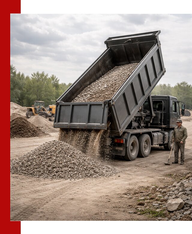 Доставка самосвалом 30 м3 по выгодным ценам в Гуково