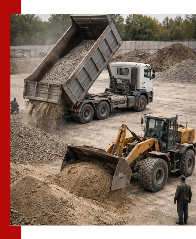 Перевозка сыпучих грузов самосвалами и бортовыми в Гукове