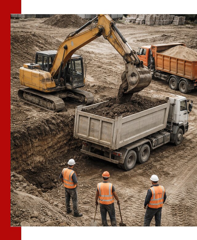 Разработка грунта для строительства и благоустройства в Гуково