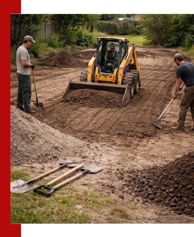 Планировка участка грунтом с вывозом и доставкой в Гуково