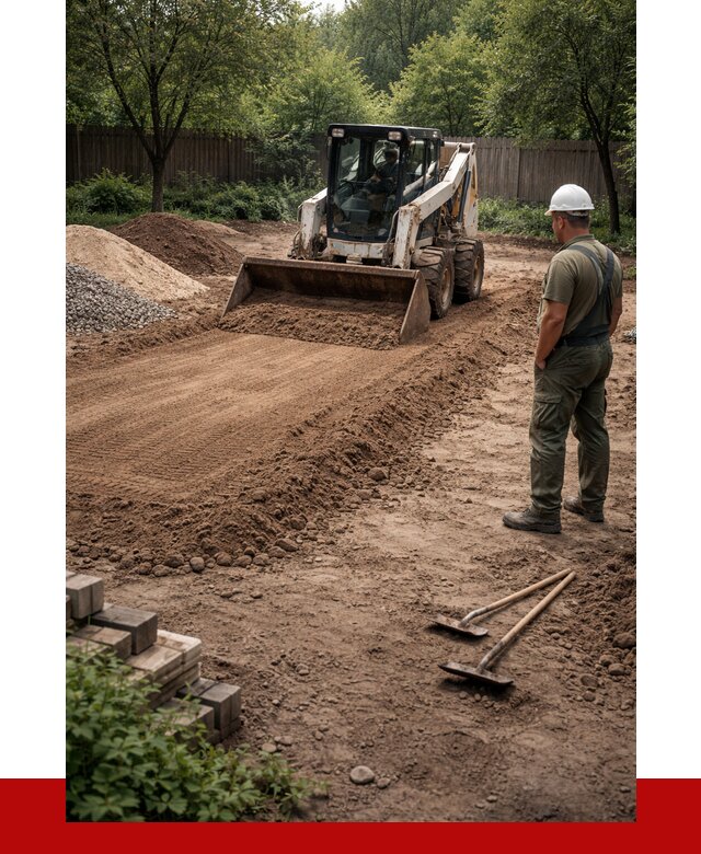 Выравнивание участка под ключ в Гуково от 3593 р. | ПРОНЕРУДГкв